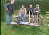 Arbeitseinsatz Ralf, Uwe, Jrgen und Peter